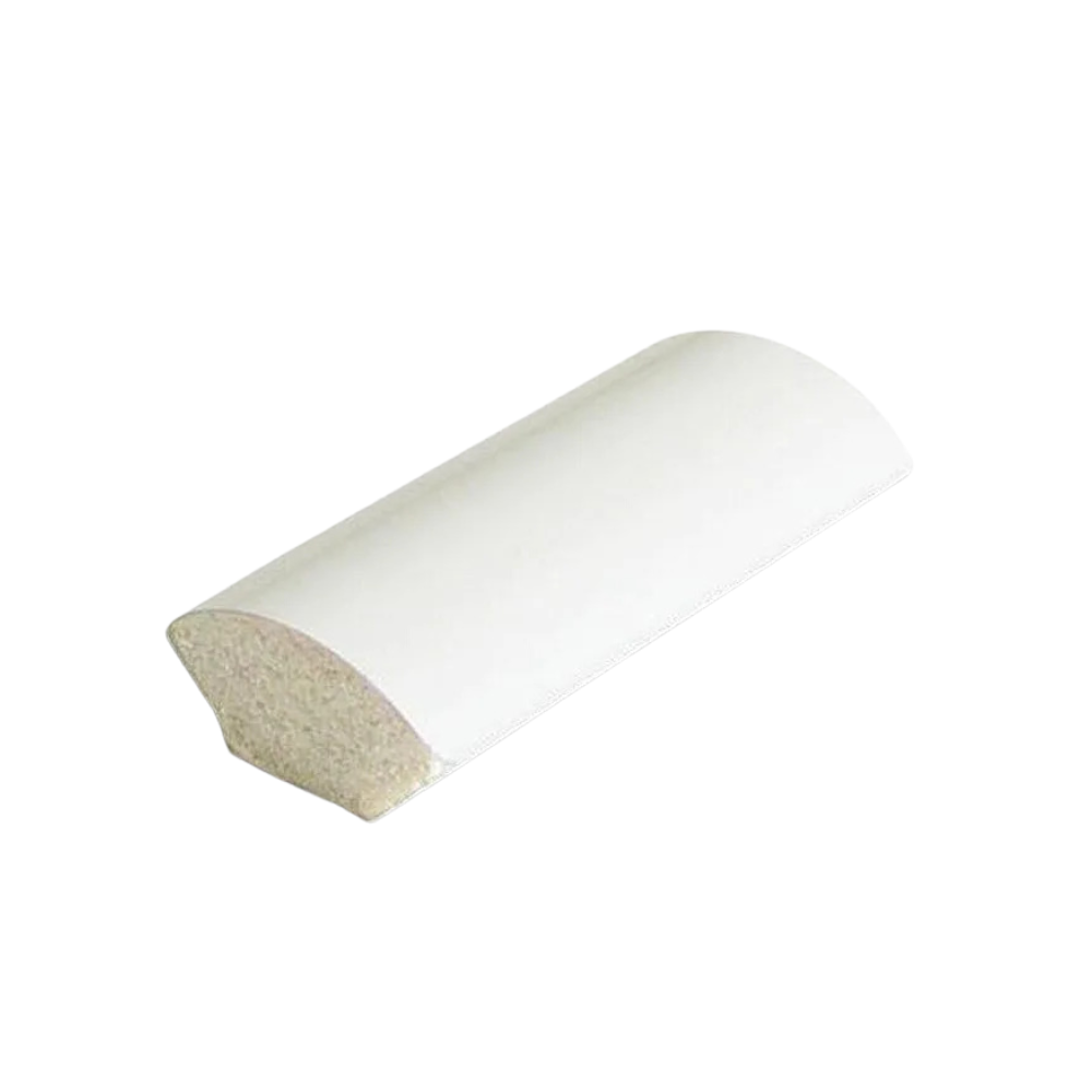 White PVC Quadrant 19mm