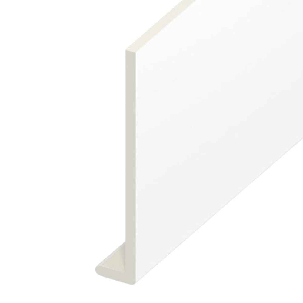 White Smooth Capping Board 5m x 250mm