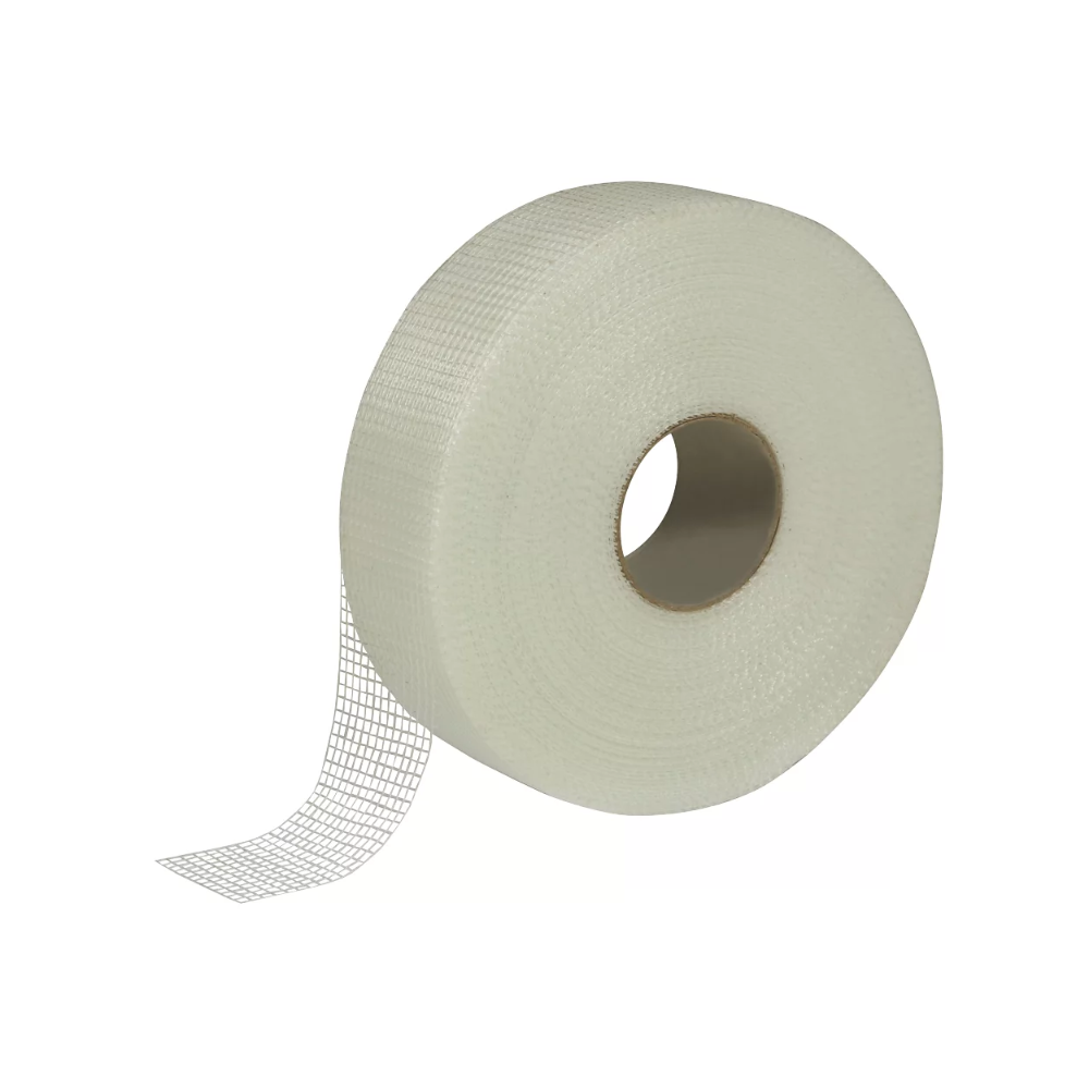 Fibreglass Mesh Tape White 90m x 50mm (Scrim Cloth Roll)