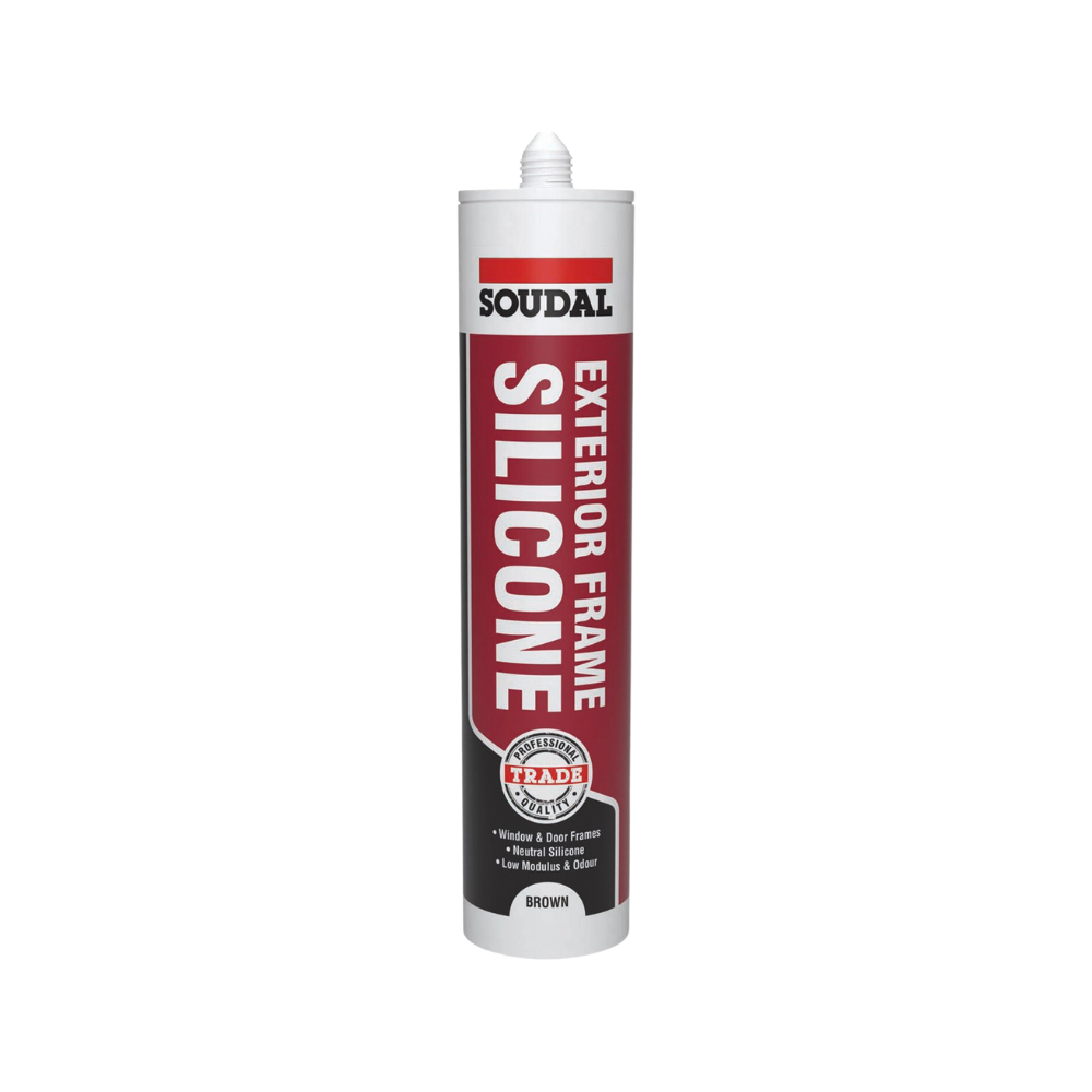 Soudal Trade Exterior Frame Silicone Brown 270ml