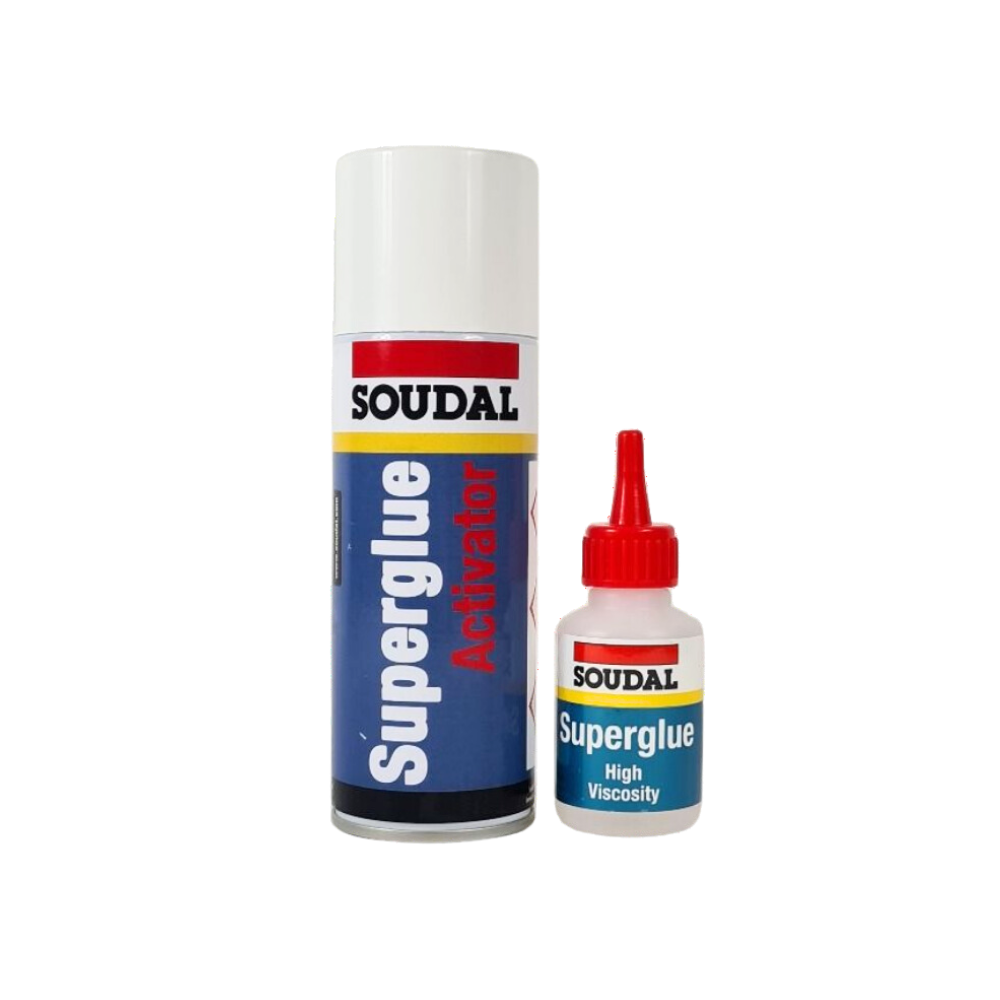 Soudal Glue and activator (Mitre Fix)