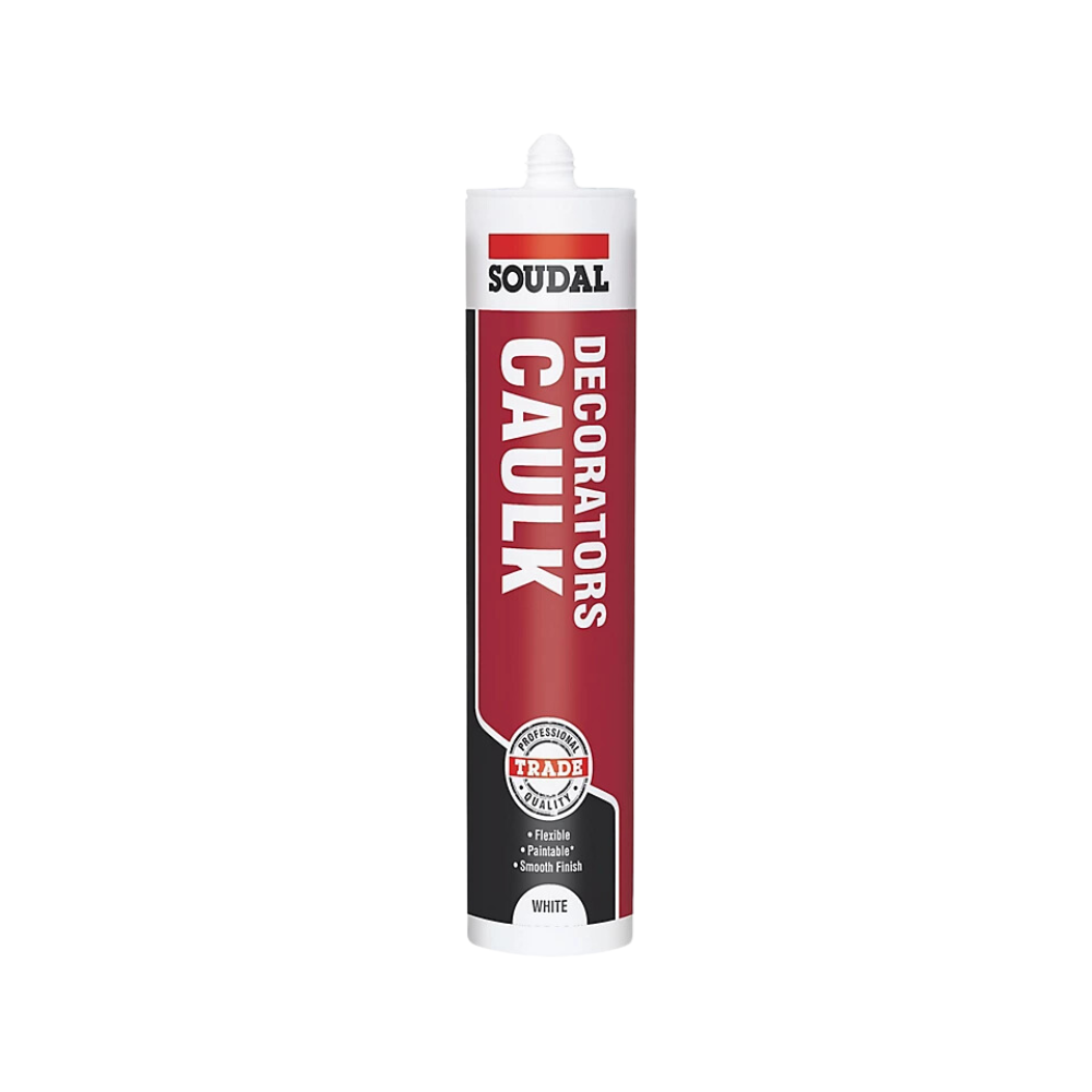 Soudal Trade White Decorators caulk 290ml